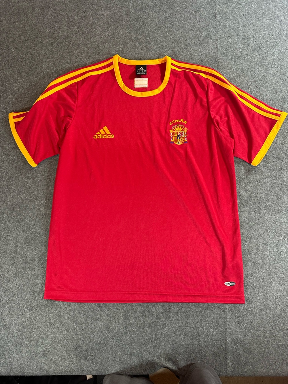 adidas Red Spain Soccer Jersey